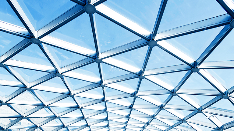 roof of moden buildings