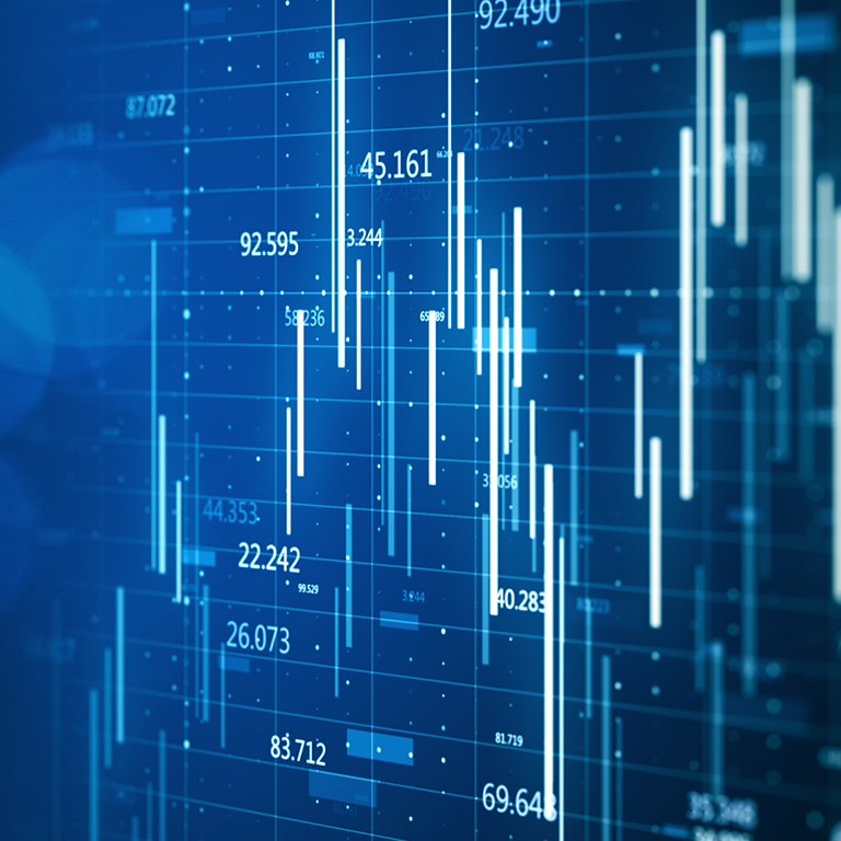 Creative forex data chart 