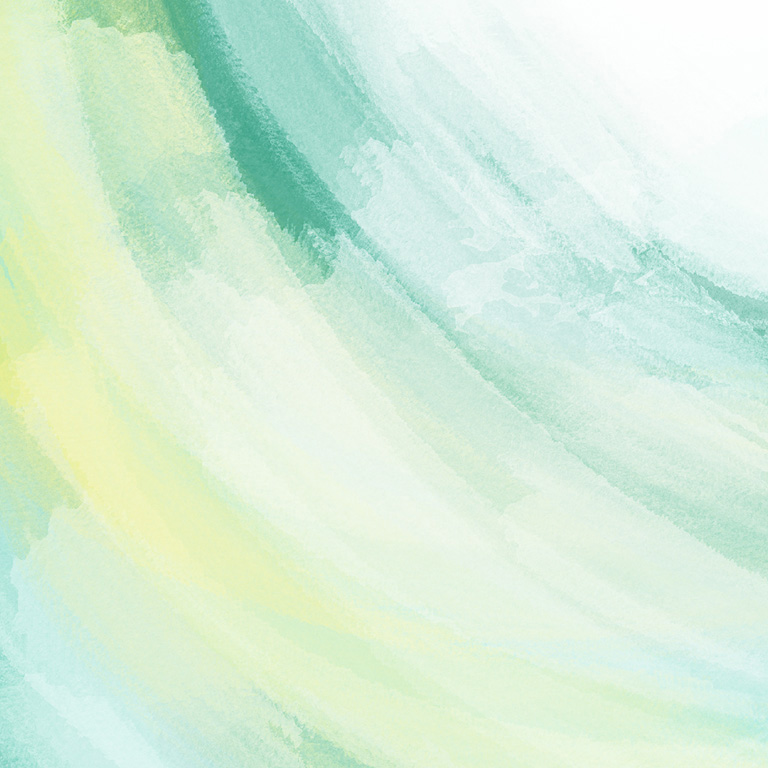 Abstract watercolor green background