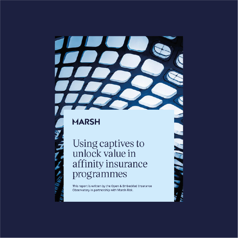 Affinity insurance programs report UK