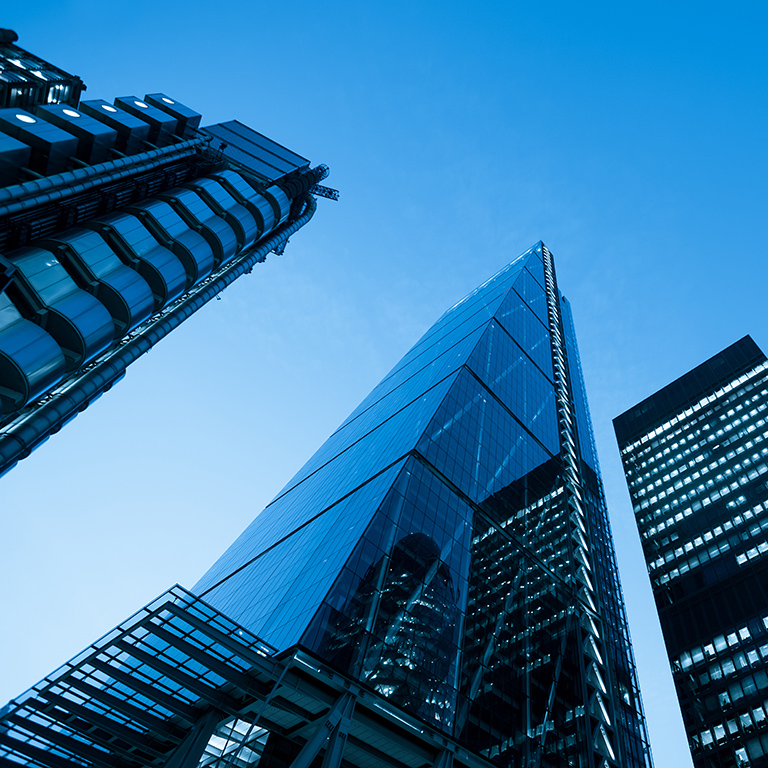 Windows of Skyscraper Business Office