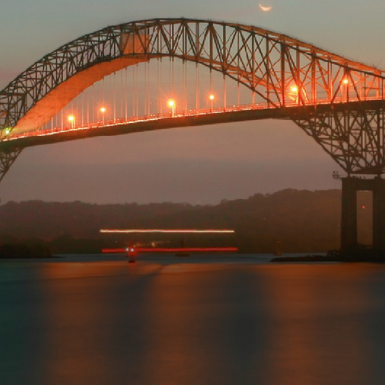 Bridge over the water