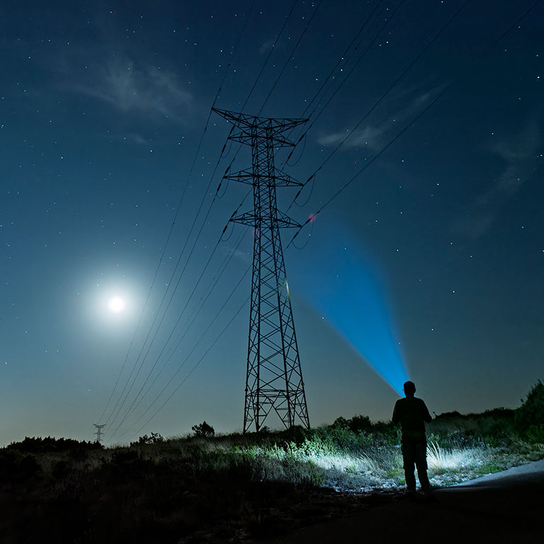 Climate blockout night light