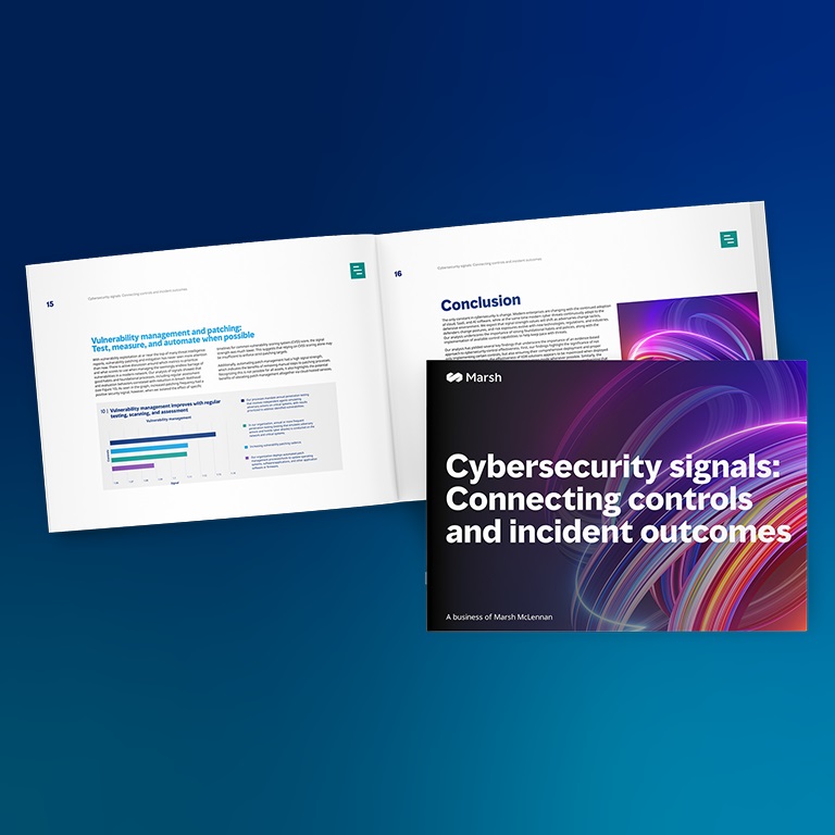 Cybersecurity signals: Connecting controls and incident outcome