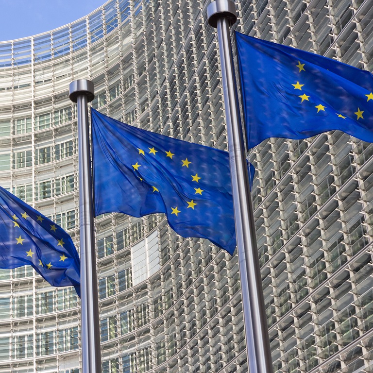 European Commission Headquarters building in Brussels