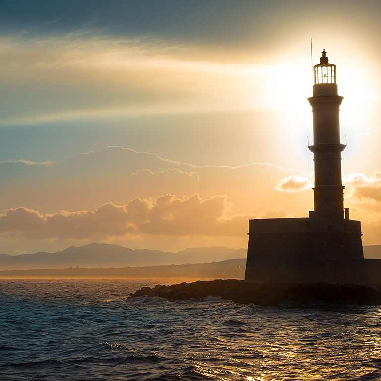 Lighthouse Sunshine Water