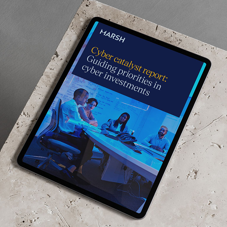 Marsh Cyber Catalys Report