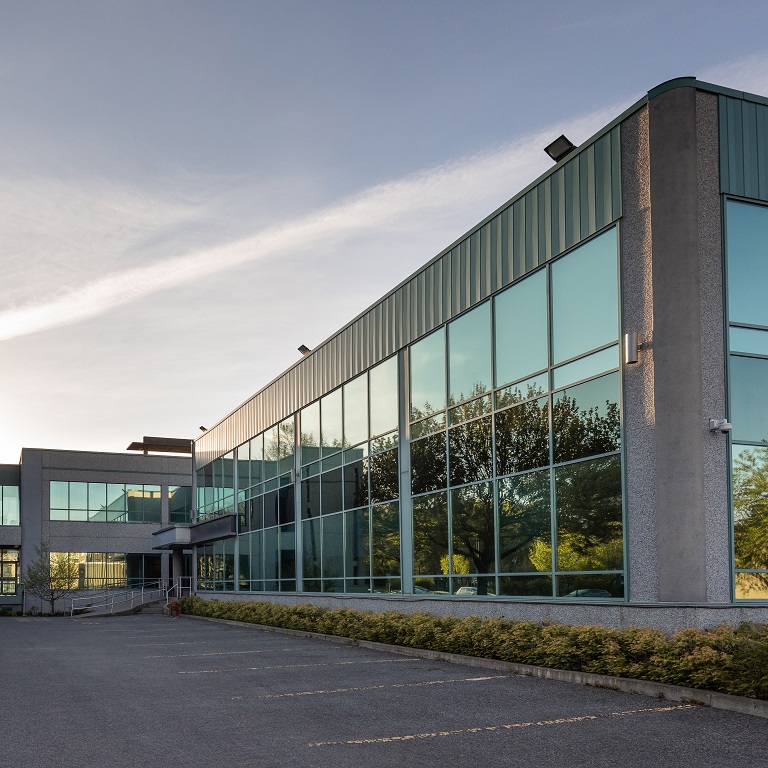 The outside of a small business building
