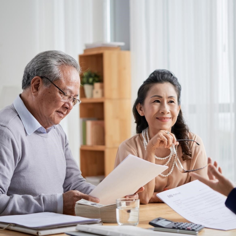 People conversation table