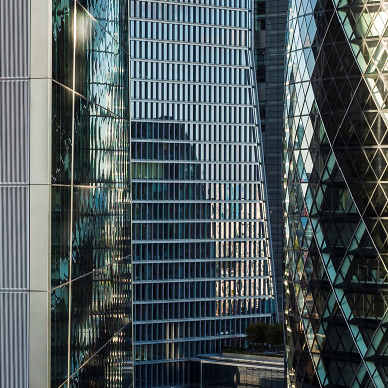 Skyscraper office center